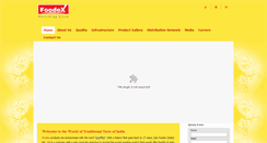 Desktop Screenshot of foodexindia.com